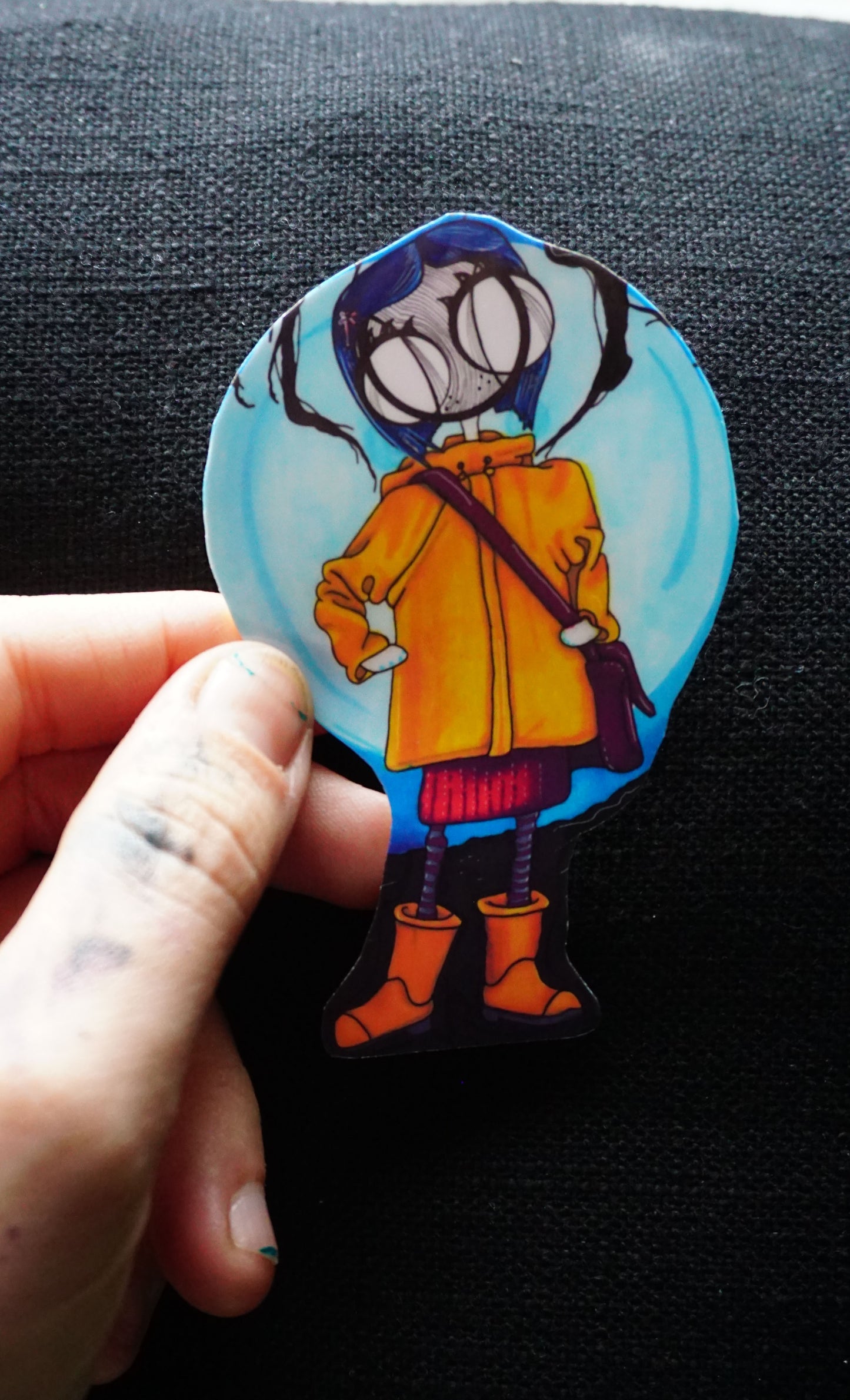 Coraline Vinyl Sticker