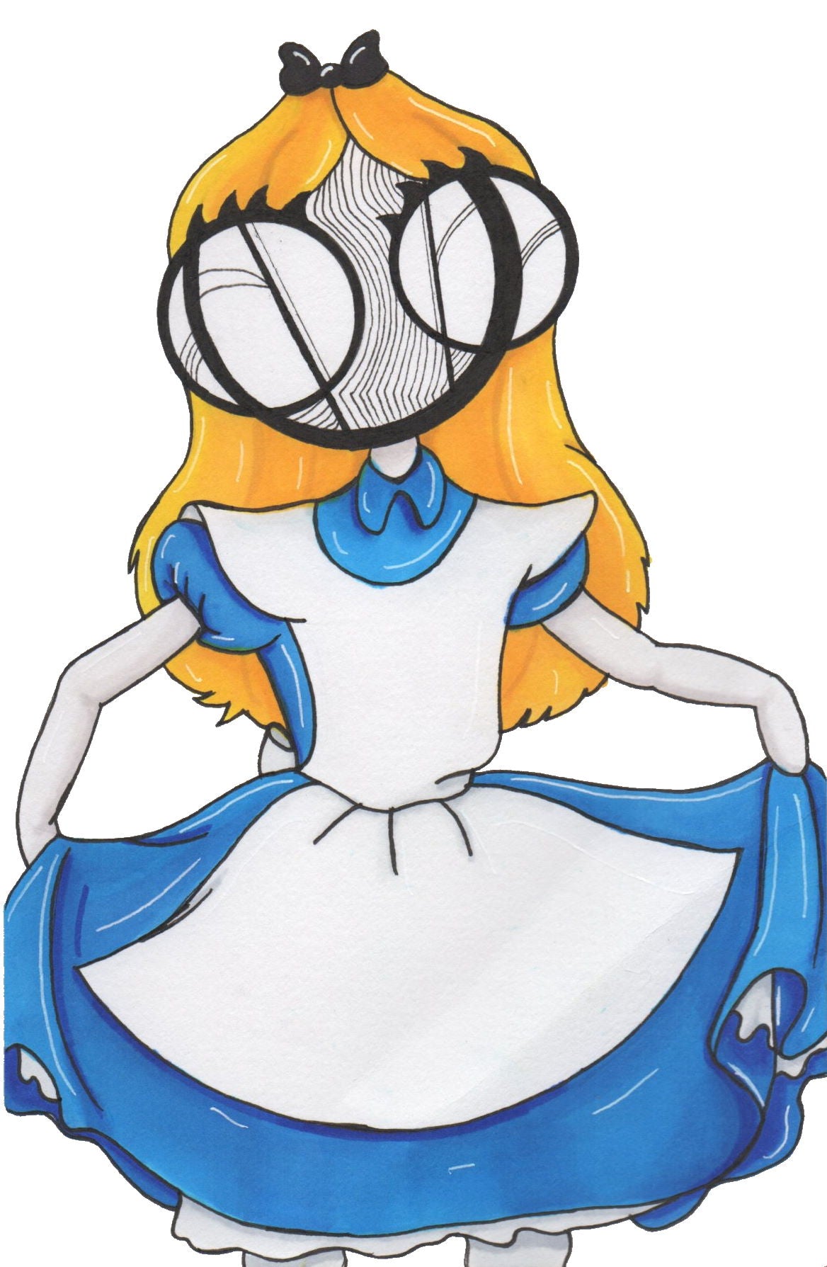 Alice in Wonderland art print