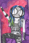 Alissa white-Gluz Fan Art Print