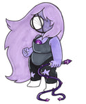 Steven Universe Crystal Gem Amethyst Art Print by Hannah Arthur