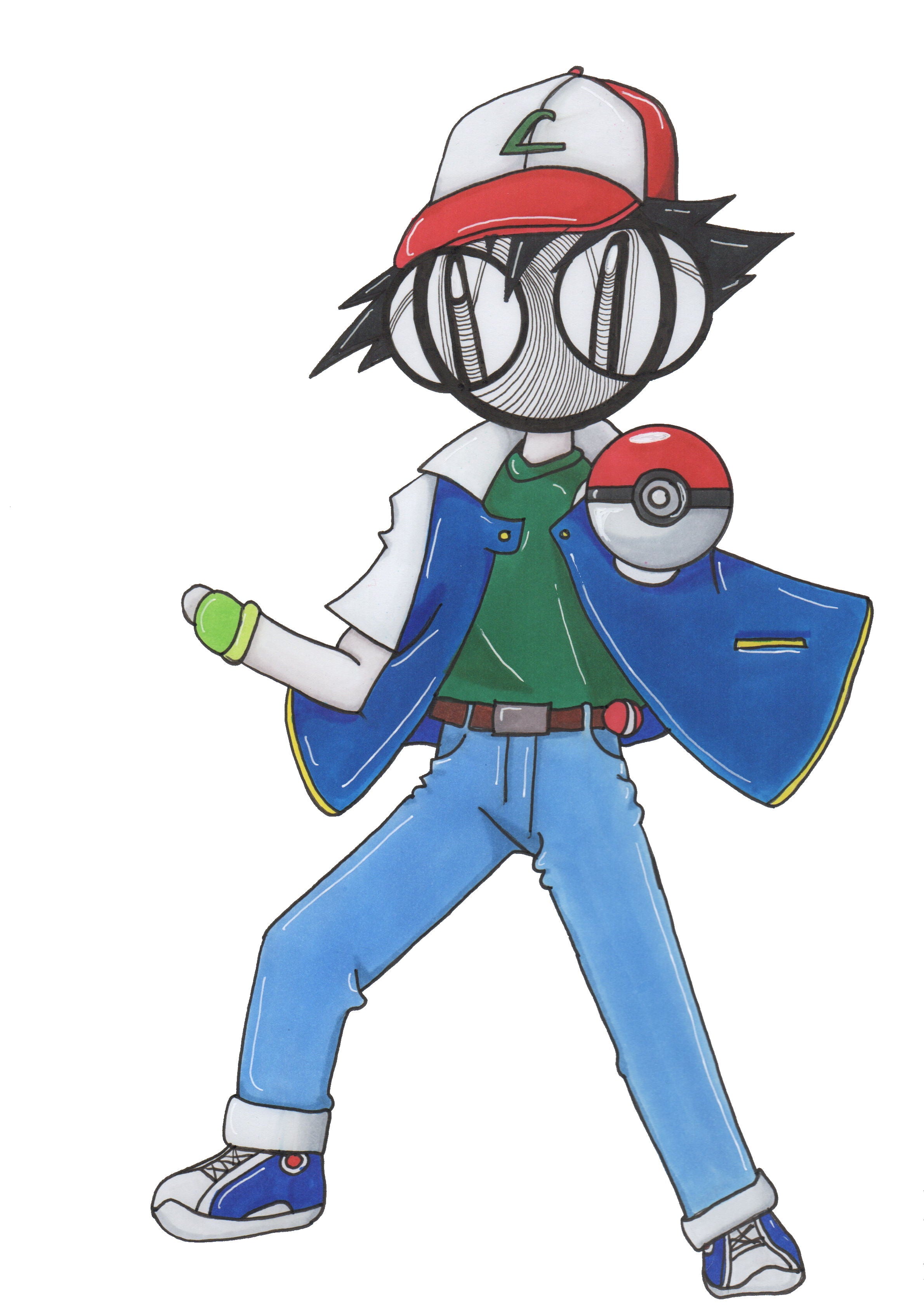 Ash Ketchum Art Print