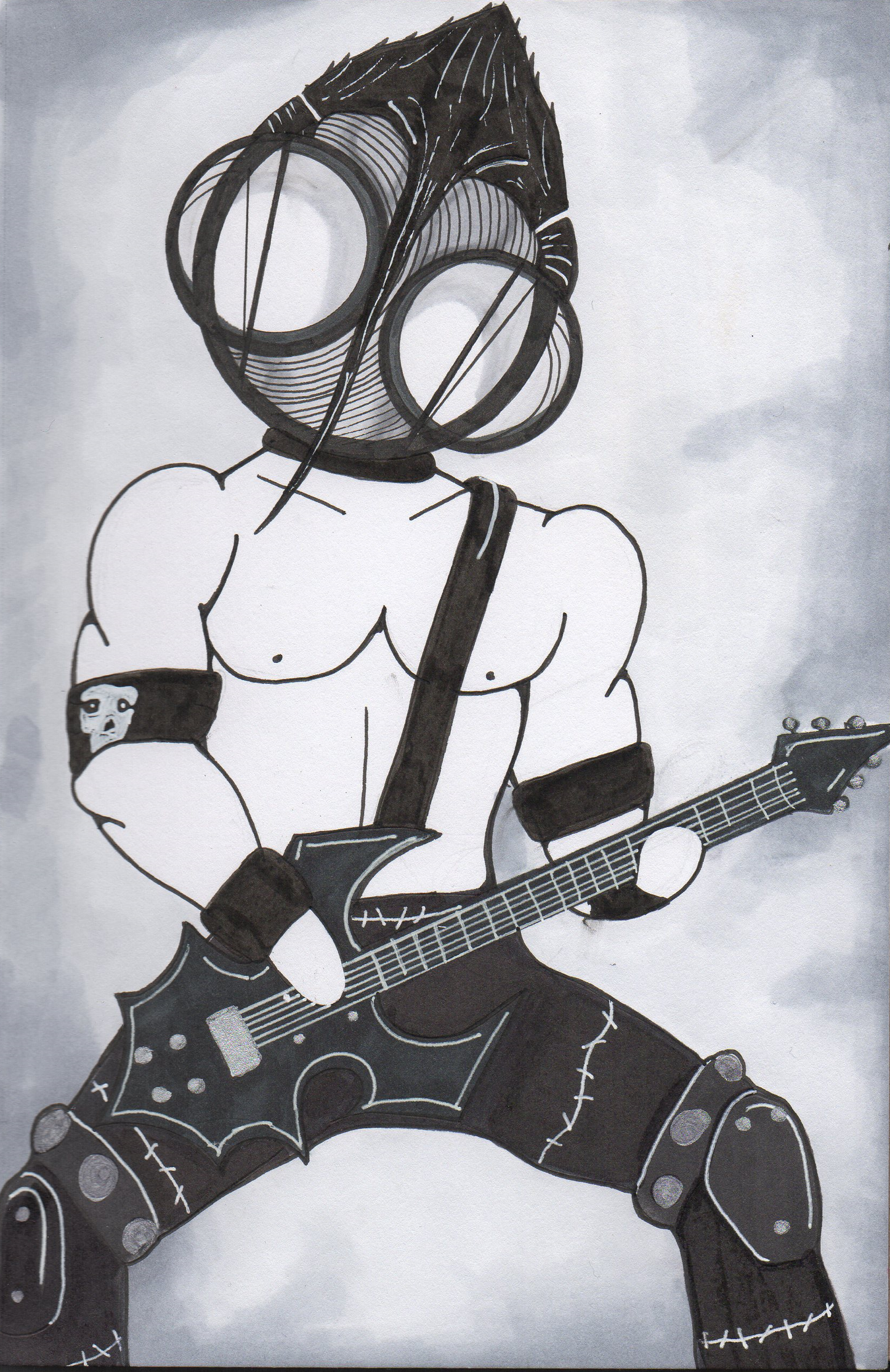 Misfits Doyle wolfgang von frankenstein art print by hannah arthur