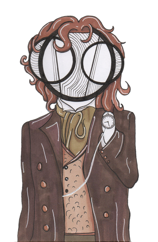 Doctor Who 8th Dr Paul McGann art print by hannah arthur