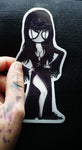 Elvira original art vinyl sticker by Harth Creations