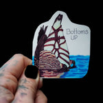 Bottoms Up Shibari Goose Sticker by Hannah Arthur