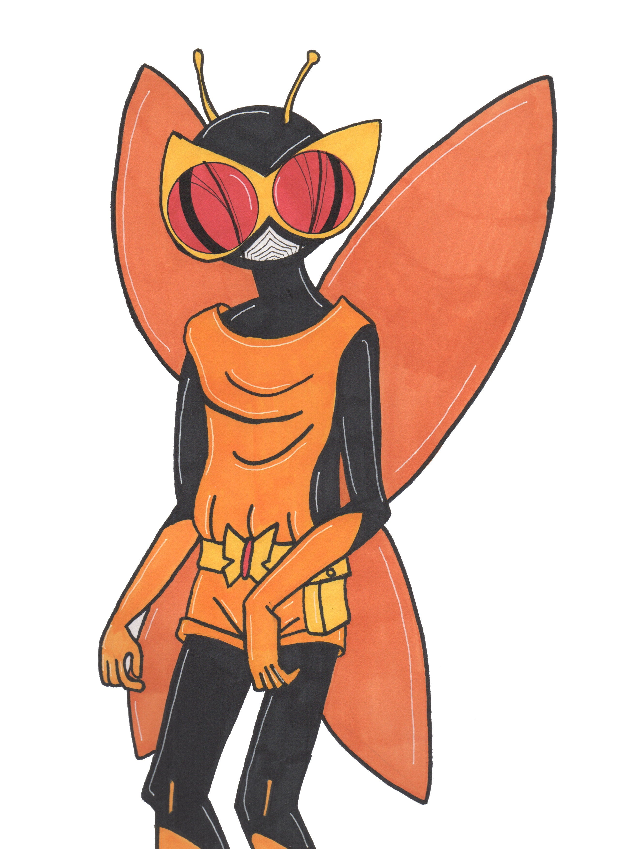 venture bros henchman #24 art print by hannah arthur