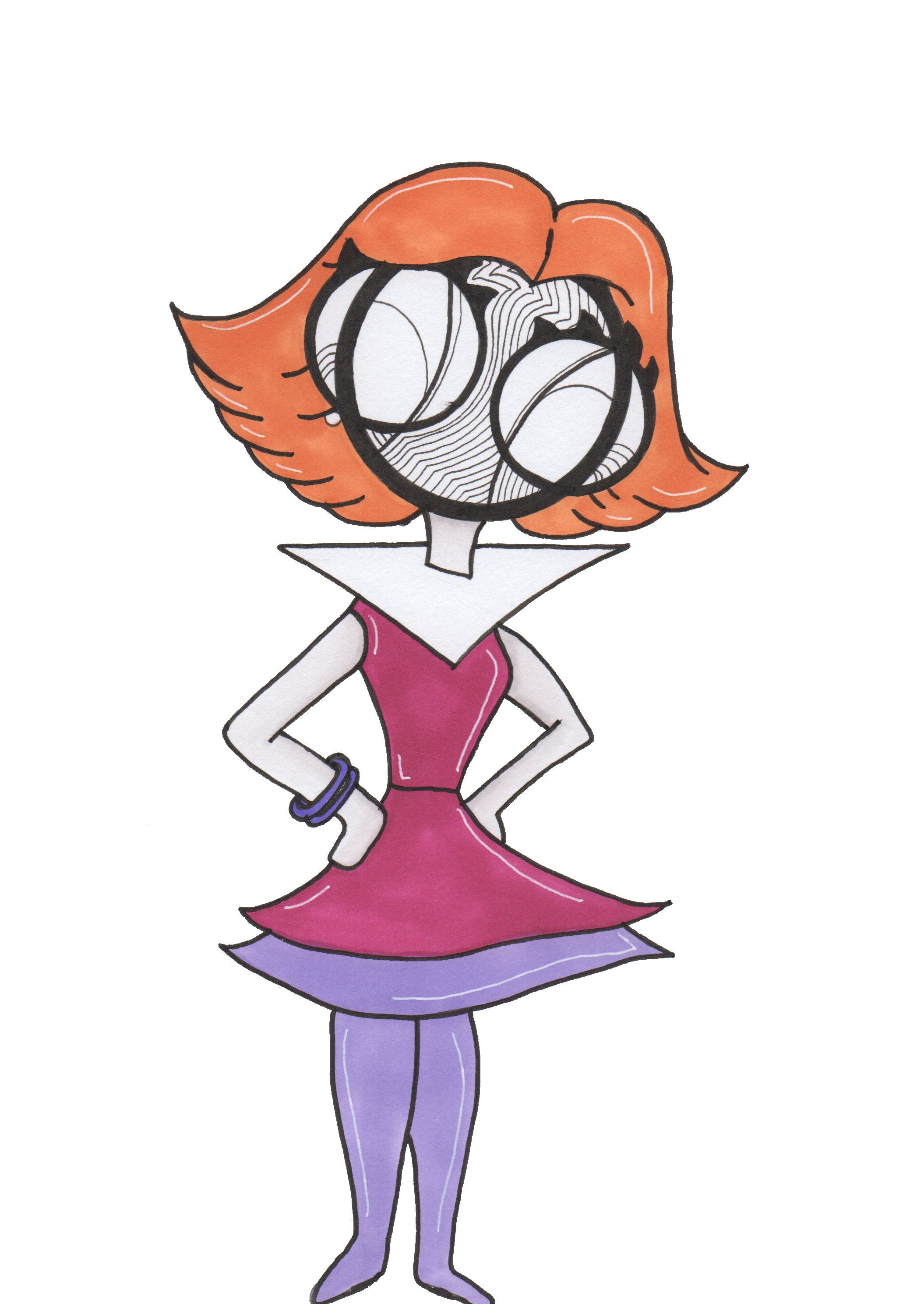 The jetsons Jane Jetson art print by hannah arthur