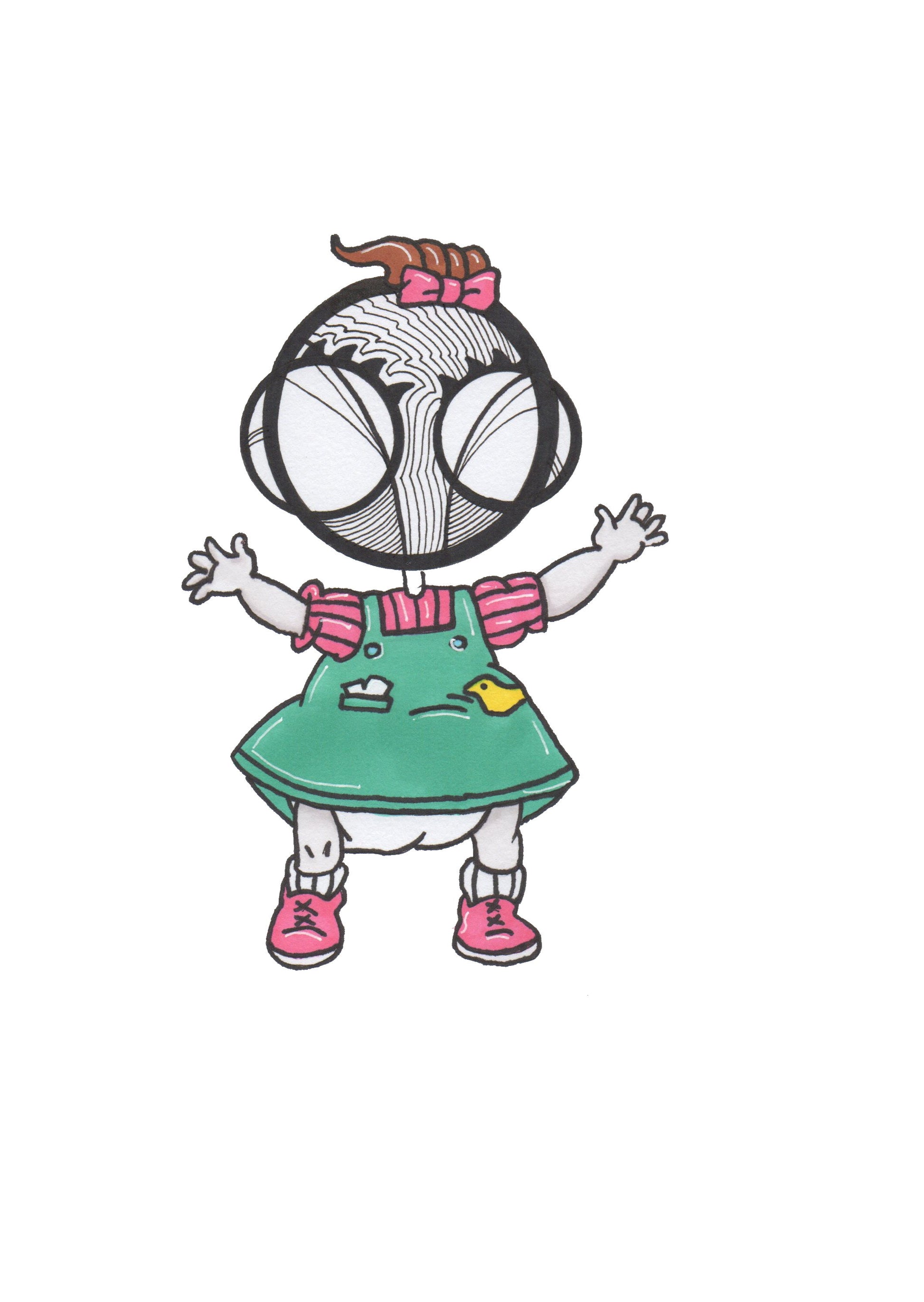 Rugrats Lillian Deville art print by hannah arthur