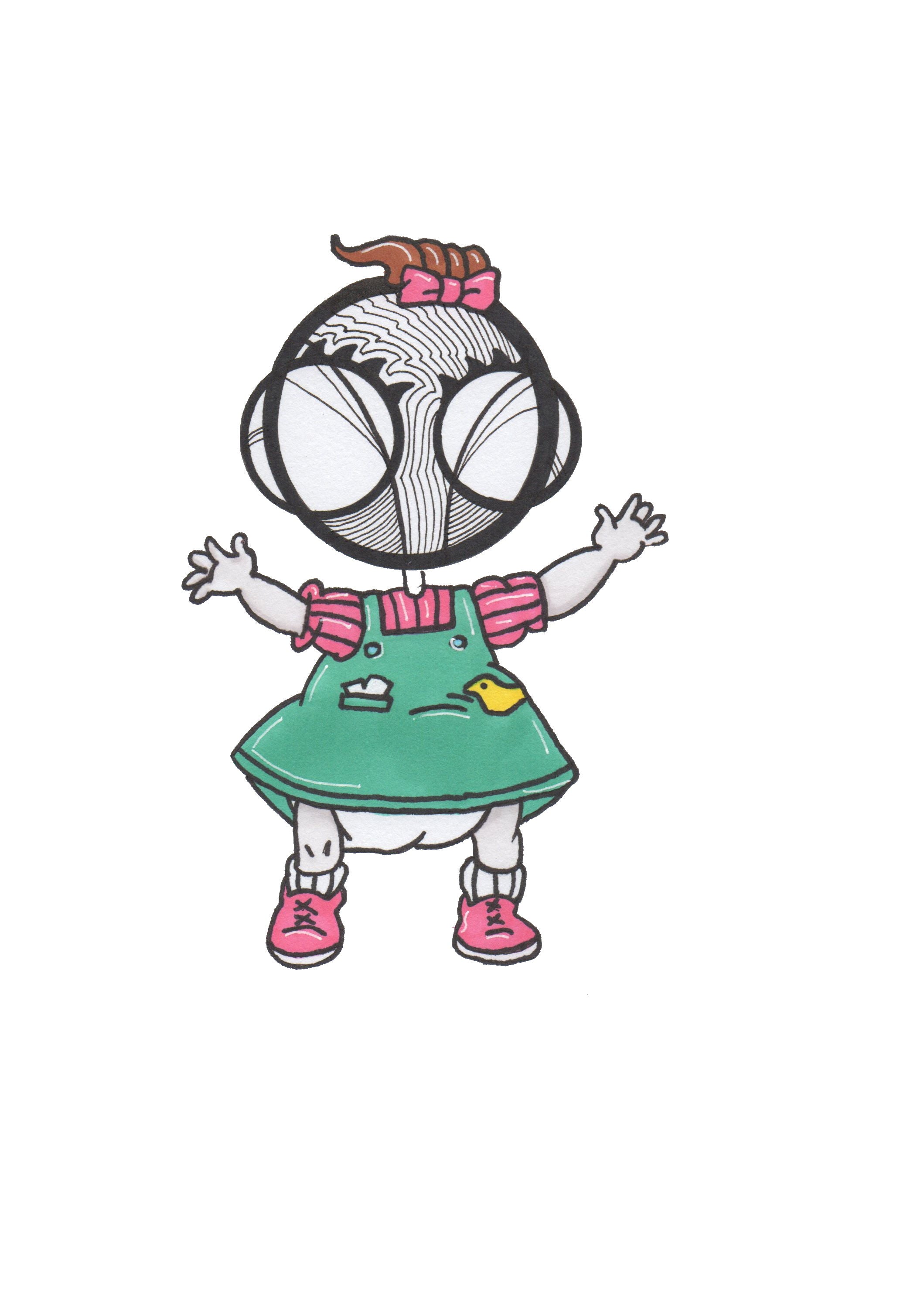 Rugrats Lillian Deville art print by hannah arthur