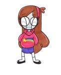 Gravity Falls Mabel Pines 7x10 Art Print by Hannah Arthur