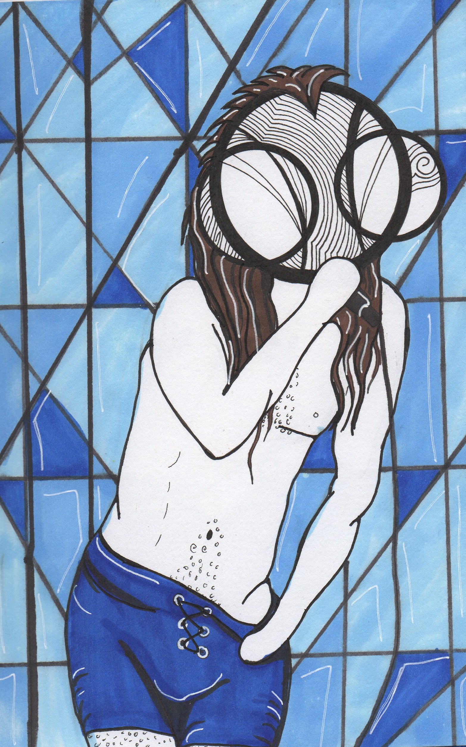 Rock God Tool Maynard James Keenan art print by hannah arthur