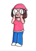 Family Guy Meg Griffin 8x10 art print by Hannah Arthur Harth Creations