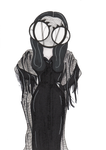 The Addams Family Morticia Addams art print by hannah arthur