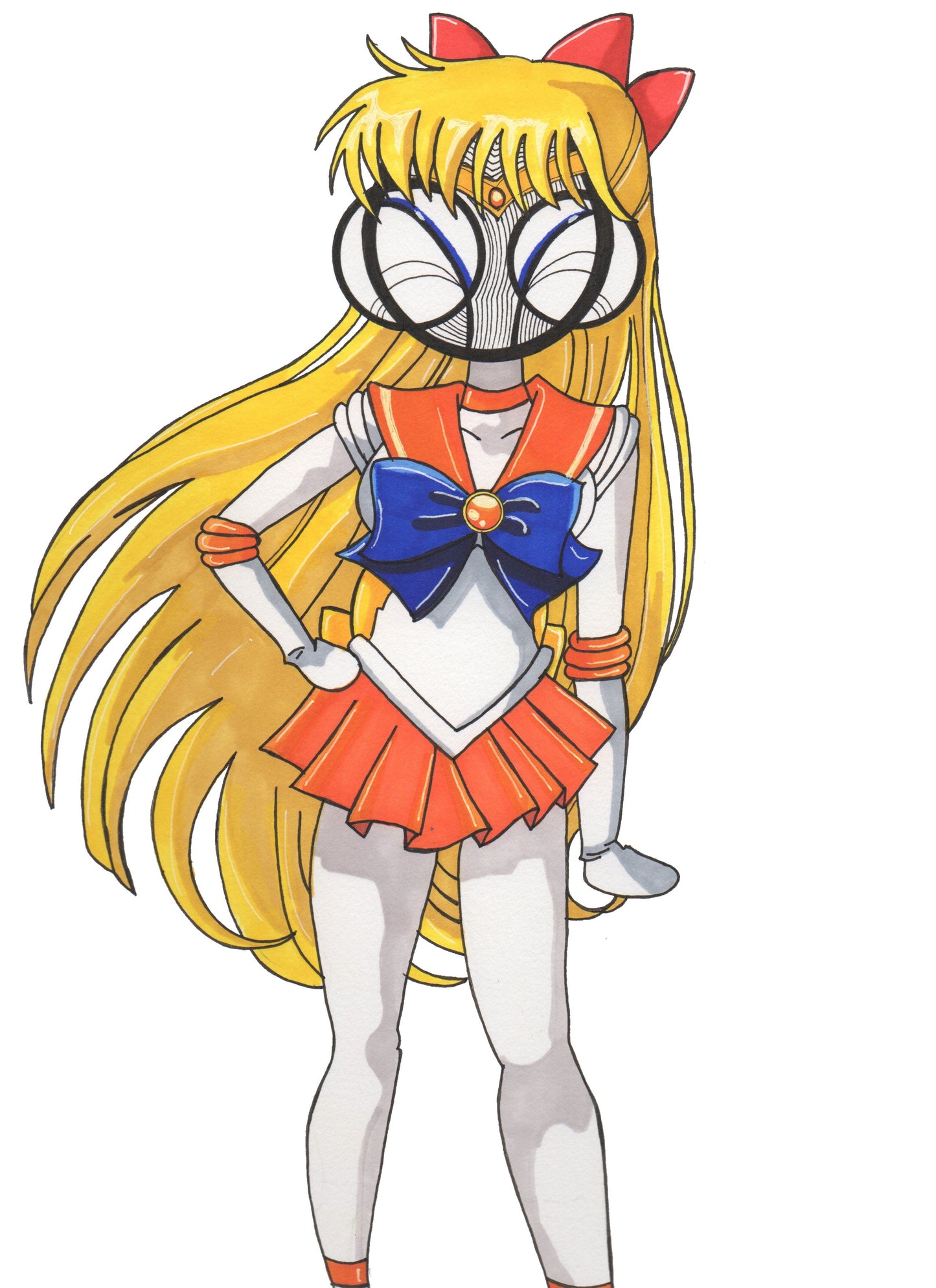Sailor Venus art print by hannah arthur