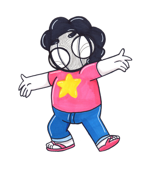 Steven Universe Art Prin 7x10 by Hannah Arthur