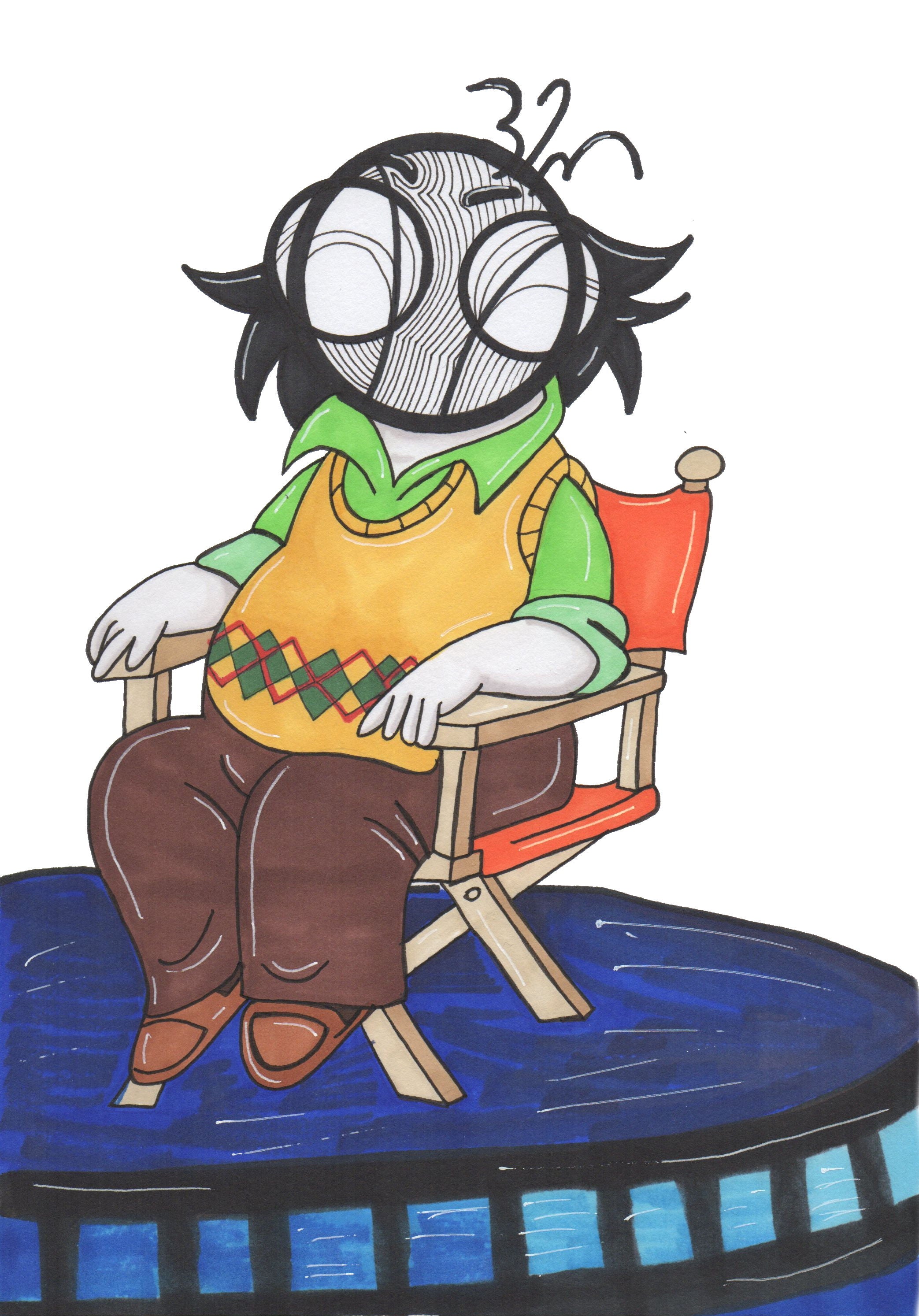 Jon Lovitz The Critic Art Print by Hannah Arthur