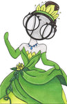 Princess & The Frog Tiana Art Print by Hannah Arthur