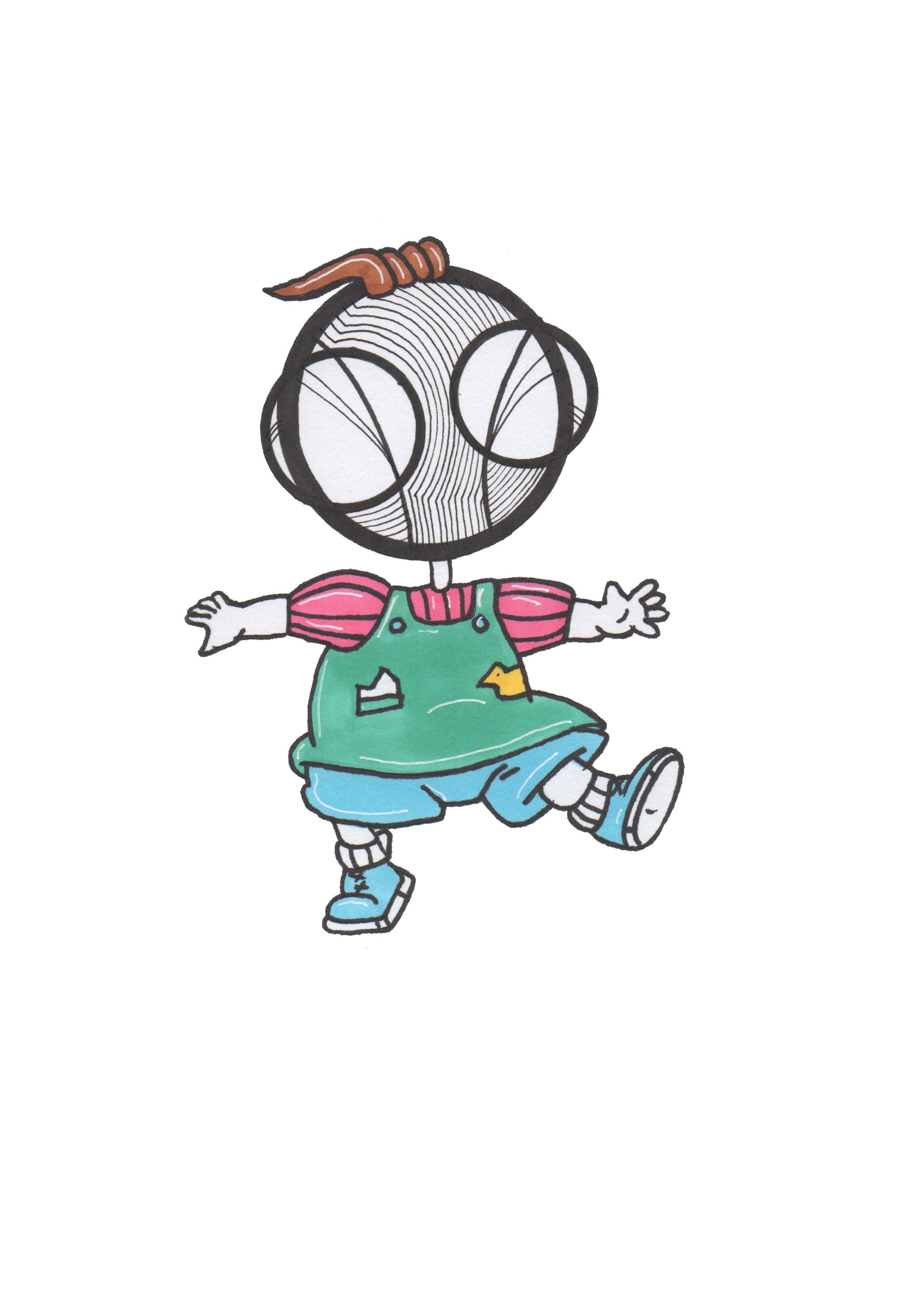 Rugrats Phillip DeVille art print by hannah arthur